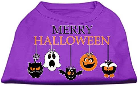 Mirage Pet Products Merry Halloween Prink Bog Coild, Purple, X Small/Size 8