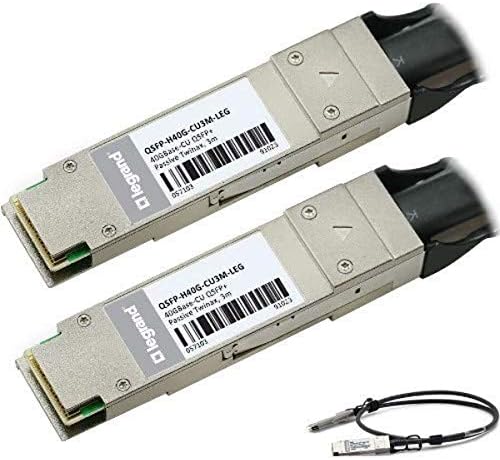 C2G QSFP-H40G-CU3M компатибилен 40Gbase-Cu QSFP+ до QSFP+ пасивниот кабел за директно прикачување на Twinax, TAA во согласност