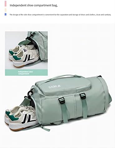 Визиоело торба за патување со Голем капацитет,водоотпорен спортски ранец за фитнес торби, независен оддел за чевли сува и влажна