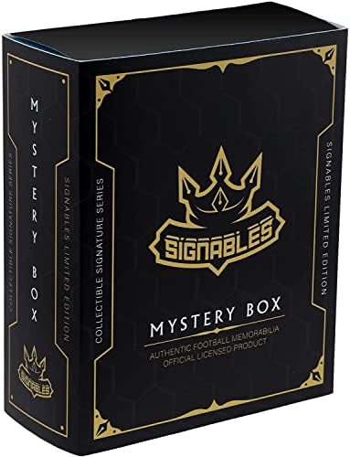 Mystery Box Mystery Box - Signature Series Facsimile потпишан фудбал со информации за играчи - официјални колекционери