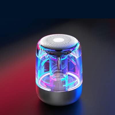 Безжичен преносен звучник на Bluetooth моќен бас со променлива светлина во LED светлина