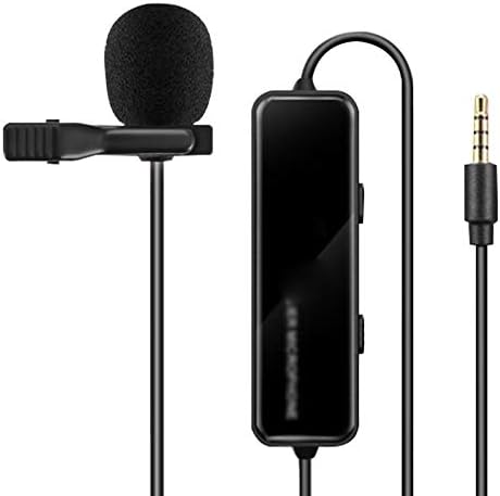Cujux Microphone 6m Долготрајно лавалиер микрофон погоден за мобилен телефон SLR камера камера DV употреба