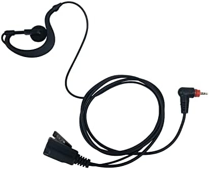 Слушалките за слушалки Heopbird за Motorola SL300 SL3500E SL7550 SL7580 SL7590 SL4000 SL1K SL1M Walkie Talkie 2 Way Radio, со G обликуван