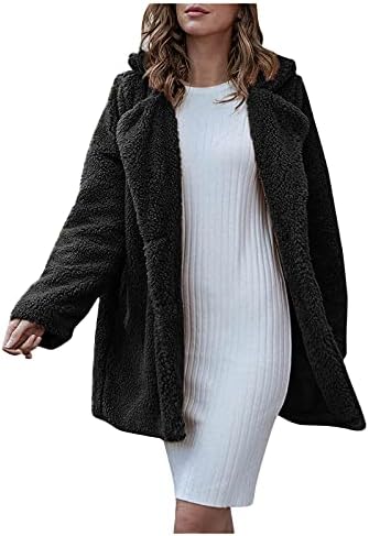 Womenенски памук Овер -палто Зимски плус големина топла надворешна облека кадифен палто трендовски лајт -обичен тенок женски џемпери