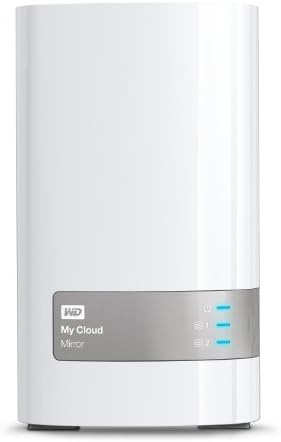 WD 8TB My Cloud Mirror Personal Metworked Stareated - NAS - WDBWVZ0080JWT -NENSN