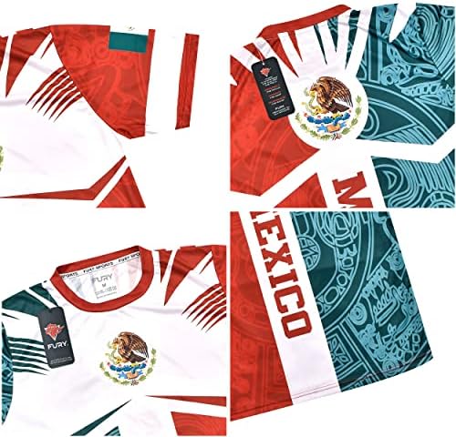 Фјури Jerseyерси де Мексико за жени Мексико кошула за мажи Фудбал Jerseyерси Камисета де Футбол Мексикана кошула Унисекс/Мујер/Хомбре/Мажи