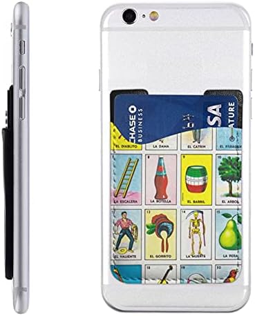 Шарени картички за мексиканска лоторија 21-6 мобилна телефонска картичка Ходер ракави ПУ кожа за задниот дел на iPhone