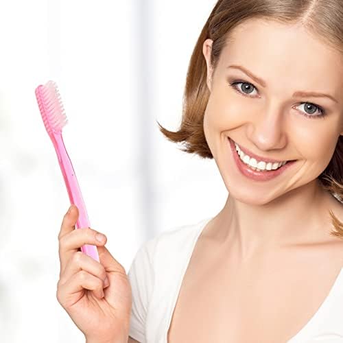 Меџиклулу Floss Flossers 6 парчиња тврди четки за заби фирма четки за заби за заби длабоко патување за заби за заби за возрасни чистење