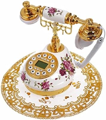ZSEDP Антички фиксни телефонски телефон со датум на повик за датум за прилагодување на часовникот за прилагодување на часовникот