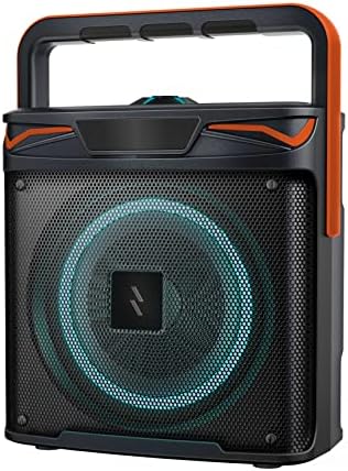 Zizo Засилете го вистинскиот безжичен звучник - Црна и портокалова боја