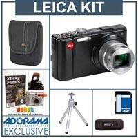 Leica V-Lux 30 Компактен комплет за дигитални фотоапарати, со мемориска картичка од 8 GB SD, врвен статив за табела на табела за камера, USB