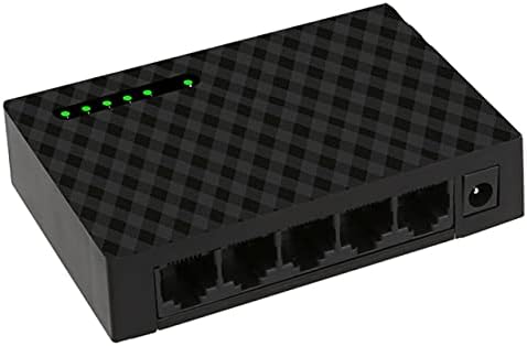 Конектори 5 Порта Gigabit Switch 10/100/1000Mbps RJ45 LAN Ethernet Брза работна површина за префрлување на мрежата за префрлување