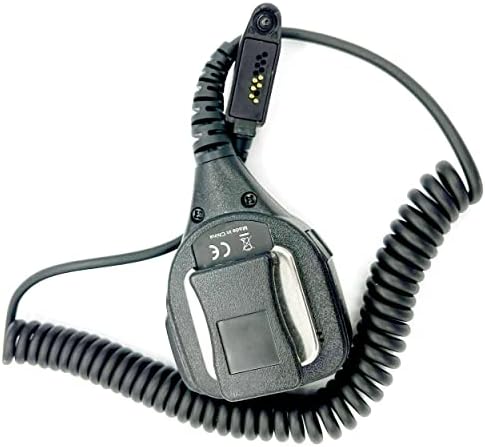 Џујод Двонасочен Радио Звучник Микрофон со 3,5 мм Аудио Џек Хем Радио Рачен Микрофон Комплет За Спроведување На Законот За Моторола