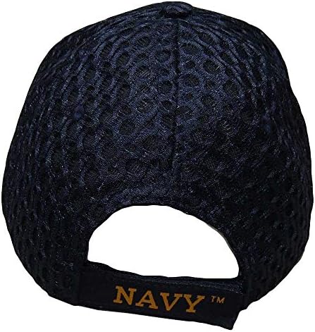 Американски воен ветеран морнарица сина топка капа за бејзбол капа меш текстура CAP592A капа