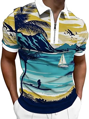 Машка маичка со маж, деловен конечен патент, за да се носат спортски голф, маици за одмор маици ледени коцки маички воени кошули
