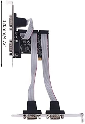 Конектори H052 99100 чипсет PCIe 4 порта Сериски додаток на картичка Multi RS232 DB9 COM EXPANSION RISER