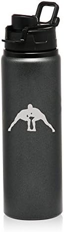 MIP 25 мл алуминиум спортско шише со шише со шише во борење во борење во борење