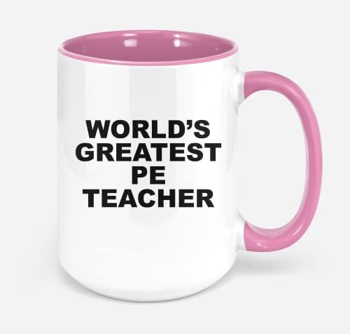 Кригла за наставници во ЈП, најголема светска чаша за кафе за најдобро наставници за спортско образование за физичко образование
