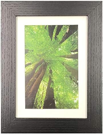 Мејџ слика на слика со слика 5x7 без мат 4х6 со мат висока дефиниција стакло црна црна MDF мат дрво жито рамка со дрвен текстура