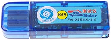 SMAKN USB 3.0 4 бит ОЛЕД Волтметар Тековен капацитет на моќност