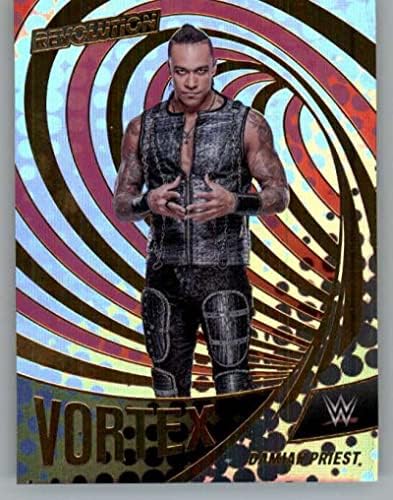 2022 Панини револуција WWE Vortex 6 Дамијан свештеник за трговија со картички за борење