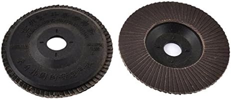 AEXIT 2PCS 180 Дискови за пескарење Грит 100мм 4 ОД -тркалезно размавтано пескарење диск абразивно тркало за мелење за мелница