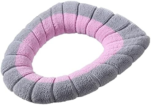 Зукеемтд, покривка на тоалетот, практична перница за седишта мека текстура што може да се протега ткаенина лесна инсталација на капакот на капакот