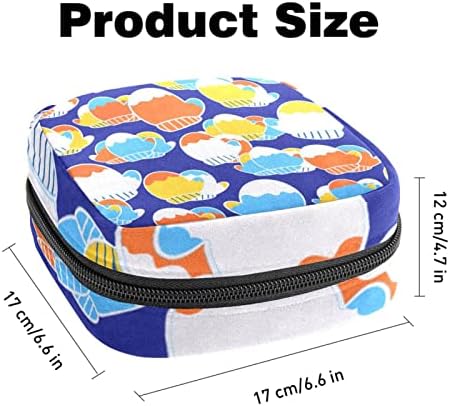 Оријукан санитарна торба за складирање на салфетка, преносна менструална подлога за патенти, торбичка за складирање на тампон за жени