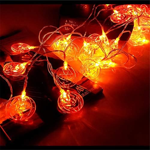 Забава 20 светла жици светла предводени домашни реквизити Декорација за Ноќта на вештерките од тиква LED светло светло на starвезда