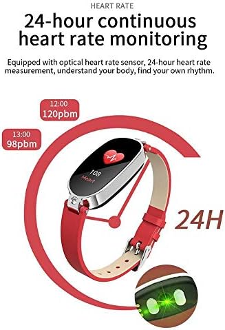 Паметен Часовник Жените Водоотпорен Срцев Rateам Монитор Крвен Притисок Камера Bluetooth