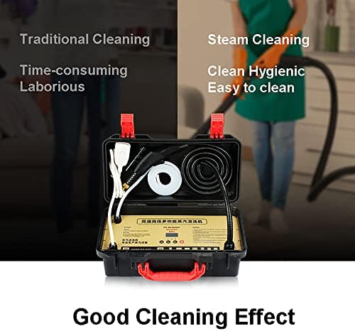 Чистач на пареа со висок притисок, рачна алатка за чистење на пареа со функција за миење под висок притисок, машина за чистење на