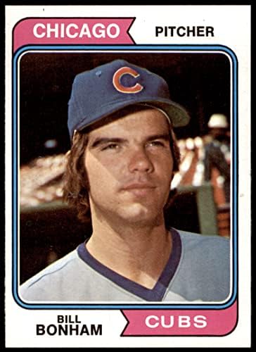 1974 Топпс 528 Бил Бонхам Чикаго Cubs NM Cubs