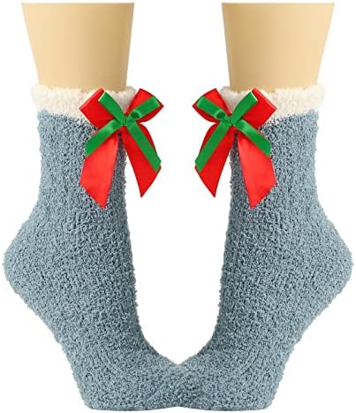 Со Женски Чорапи Чорапи Со Чиста Боја Над Фестивалот Божиќни Дами Бакарни Чорапи