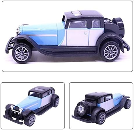 Скала модел на автомобили за класични возила за автомобили модел на метална легура на автомобили Повлечете го задниот дел 1:43