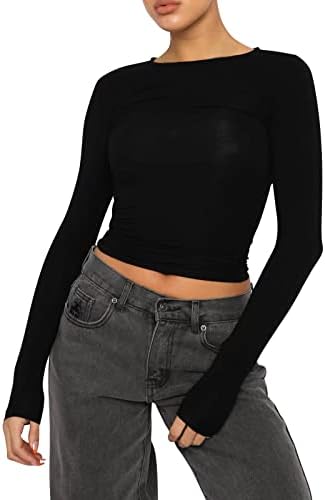 Женска џемпер по зипна преголема врата бојата за џемпери женски долги врвови мода симпатична маичка со пулвер со хеланки