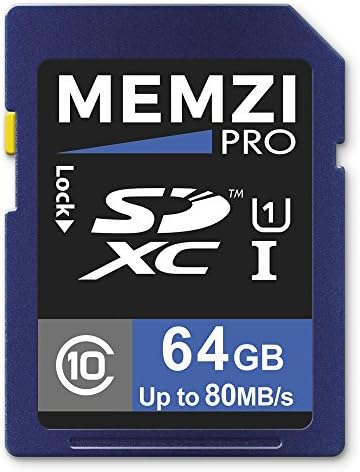 MEMZI PRO 64gb Класа 10 80MB/s Sdxc Мемориска Картичка За Никон Coolpix S6700, S6600, S6500, S6400, S6300, S6300, S6300, S3700, S3600,