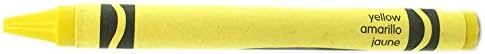 Minifigfans 50 Buly жолти кремови - единечна боја на креда во боја - Редовна големина 5/16 x 3-5/8