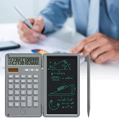 Калкулатор на Quul и подлога за пишување 12-цифри на големи ЛЦД-приказни калкулатори со повторна таблета за пишување за основна финансиска