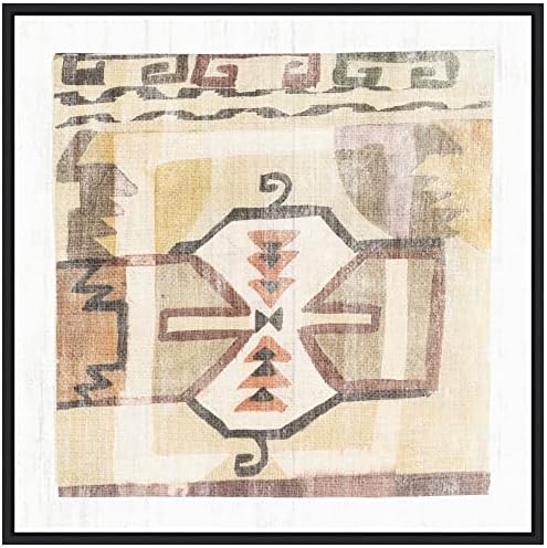 Аманти уметност врамени фрагменти за печатење на wallидни уметности од Афар III од портфолио на диви јаболка, рамка на јавор Силви - Среден