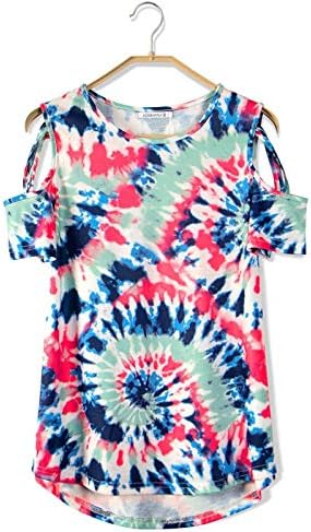 Илугу ракав маица маица ладно лето печатење женски врвови на блузи кратки основи на блуза