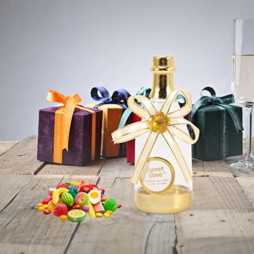 Кутија За Подароци за Бонбони абаодам 24 еез Шампањ Третира Свадба Бонбони Партија Пластичен Фестивал Контејнер За Свадби Родендени