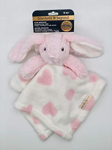 Безбедносно ќебе со розово зајаче со срца