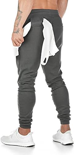 Тенок улична облека машка панталони панталони џемпери, обични средни половини џогирање на машки пантолони вистински меки