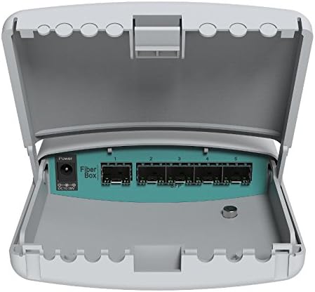 Mikrotik Fiberbox Outdoor Router со 5 SFP порти - Вклучува 1 S -RJ01 бакарен модул