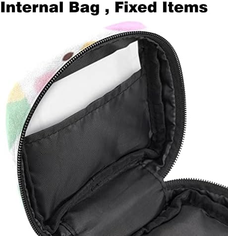 Оријукан санитарна торба за складирање на салфетка, менструална чаша торбичка преносна санитарна салфетка влошки за чување кеси за складирање женствена