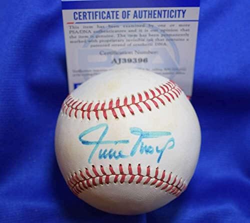 Вили Мејс ПСА ДНК сертификат автограм Фејни Национална лига потпишан бејзбол - автограмирани бејзбол