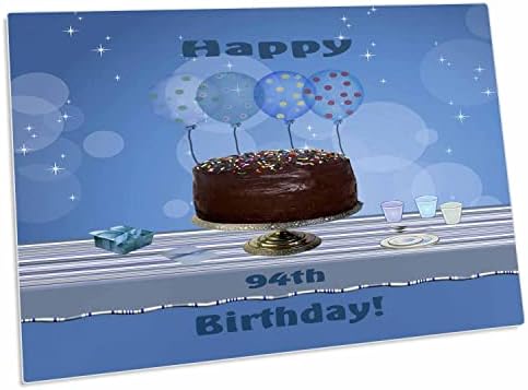 3дроза 94-ти Роденден Со Чоколадна Торта и Сина Боја. - Биро Рампа Место Душеци