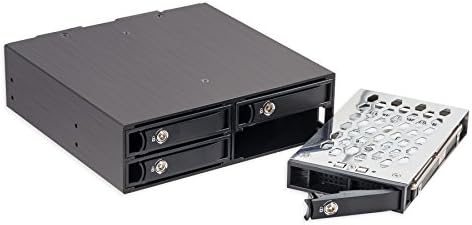 Syba 4 Беј 2.5 SATA Хард Диск Мобилни Решетката Планината за 5.25 Диск Заливи, ЗА HDD SSD SY-MRA25038