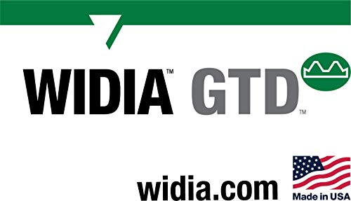 Widia GTD GT125007 Победа GT12 HP Tap, Semi Chamfer на долниот дел, десното намалување на раката, 3 флејти, M12 X 1,75, HSS-E-PM, TICN облога