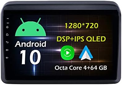 9 4+64GB Android 10 Во Цртичка Автомобил Стерео Радио Одговара за Suzuki Ertiga 2018 19 20 GPS Навигација Главата Единица Carplay Android Auto